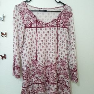 Quarter sleeve pleasant shirt